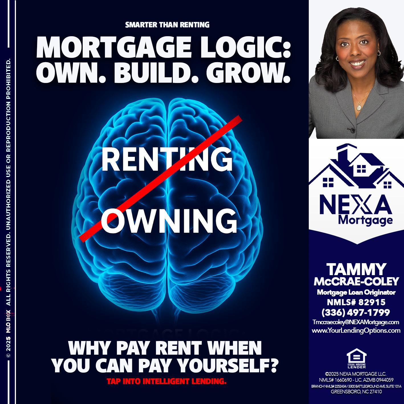 mortgage logic - Tammy C. McCrae-Coley -Mortgage Loan Originator