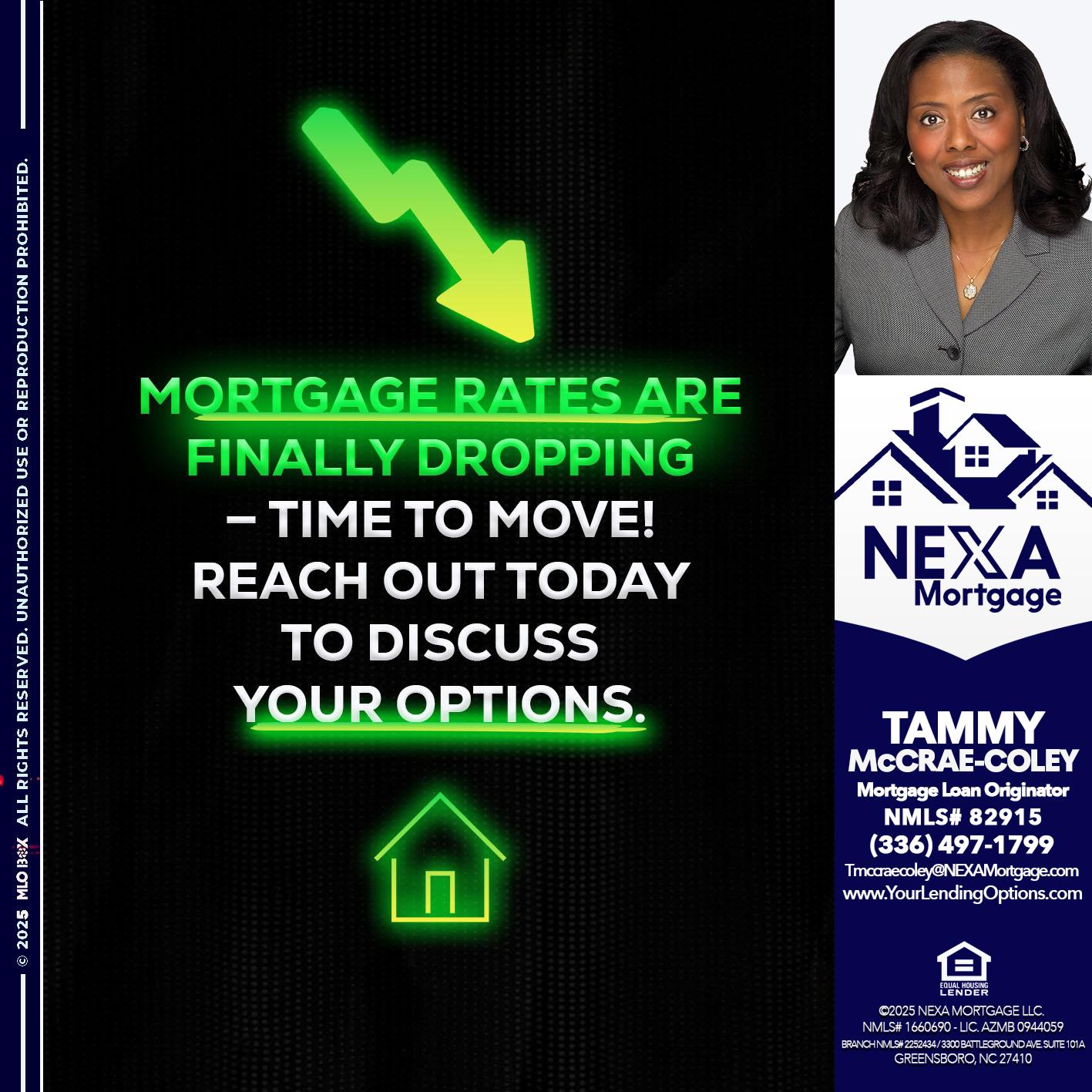 MORTGAGE RATES - Tammy C. McCrae-Coley -Mortgage Loan Originator