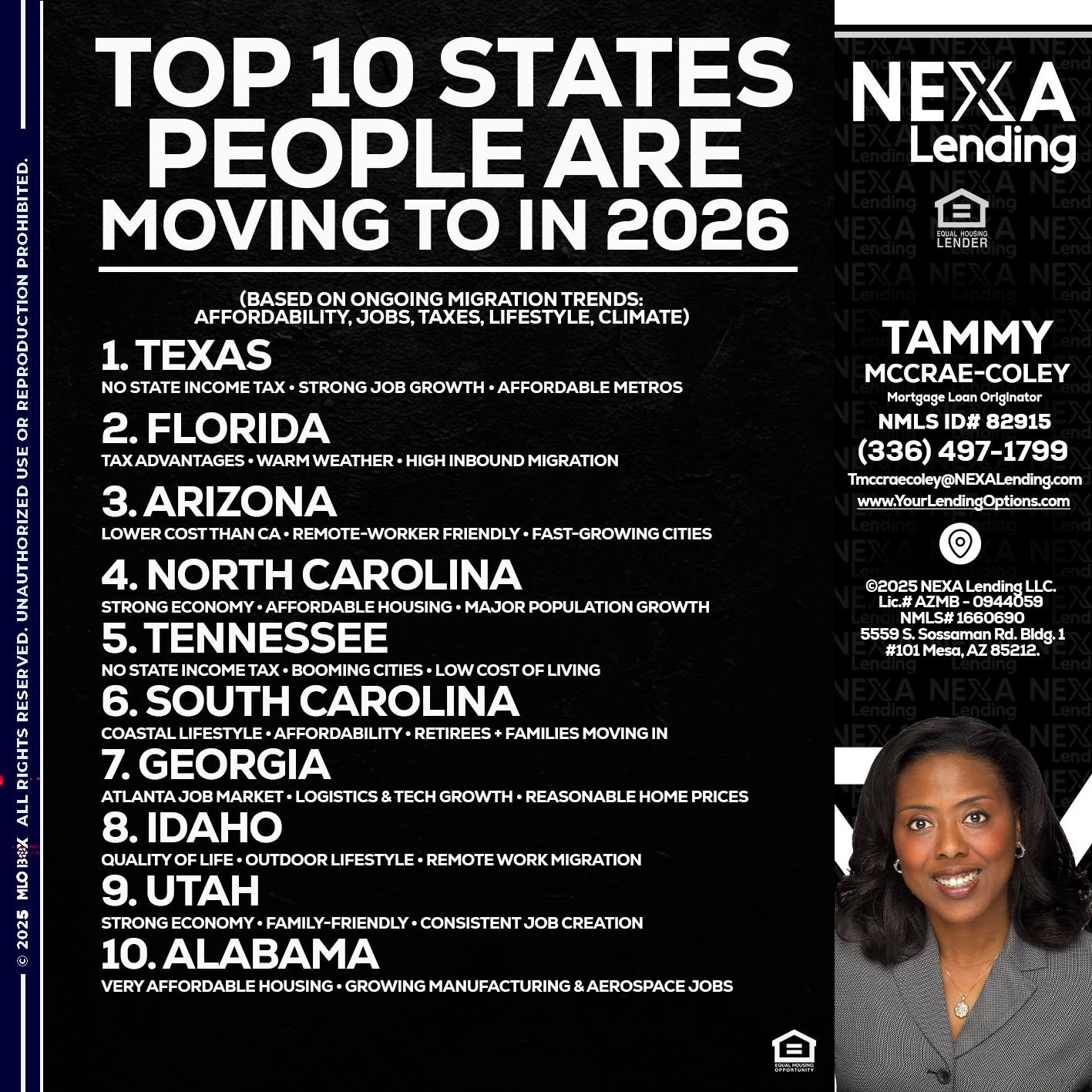 top 10 - Tammy C. McCrae-Coley -Mortgage Loan Originator