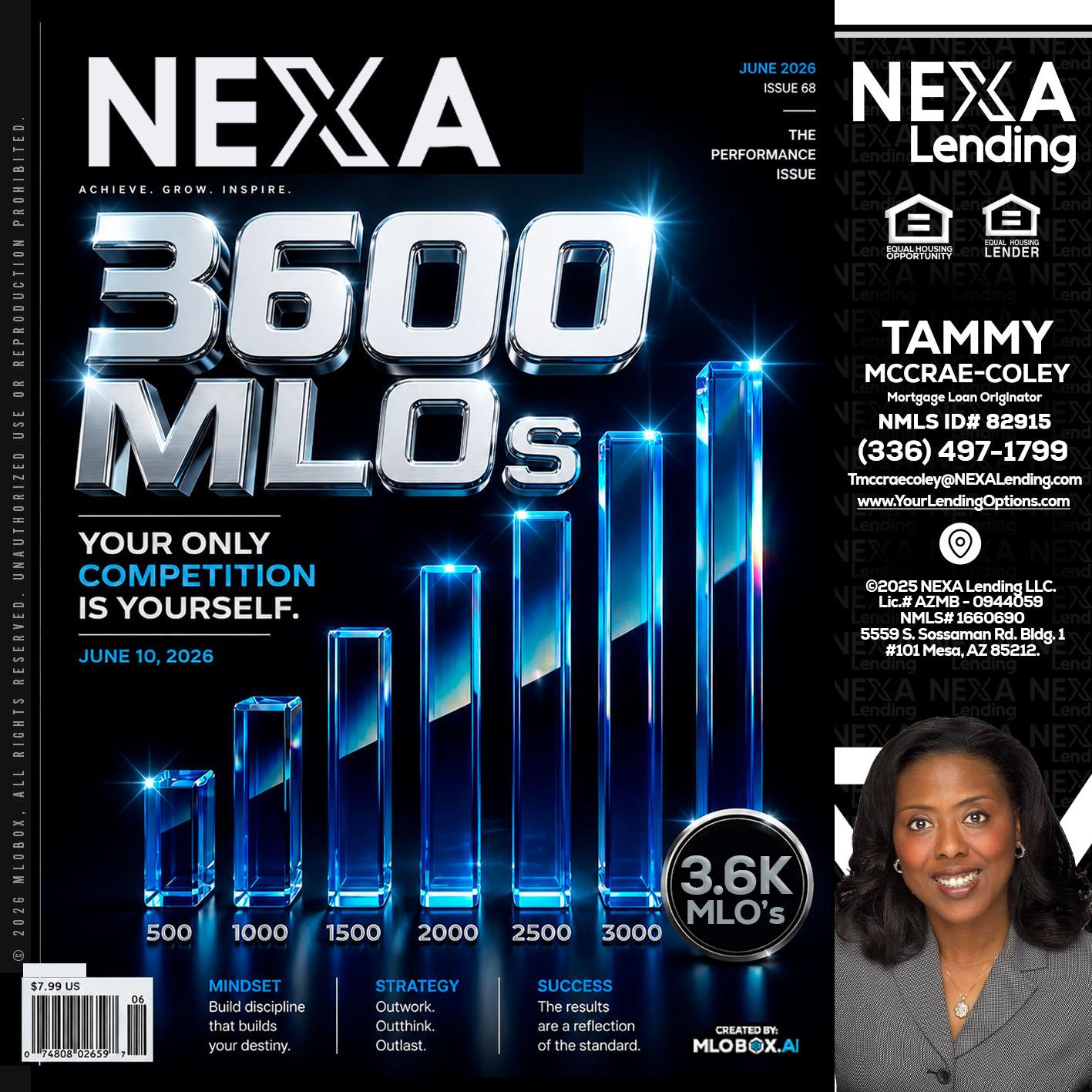 3600 MLOs - Tammy C. McCrae-Coley -Mortgage Loan Originator